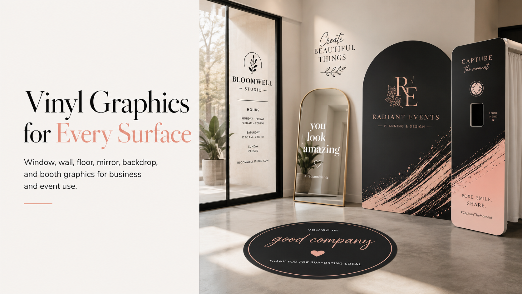 Vinyl Graphics & Decals