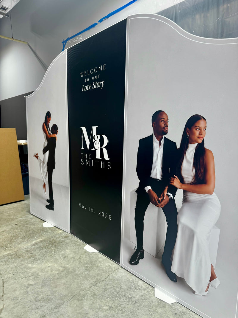 Foam Board Welcome Boards