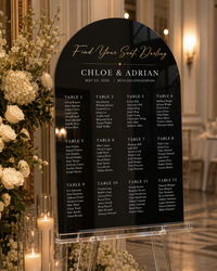 The Brittany | Acrylic Seating Chart