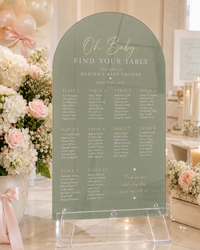 The Brittany | Acrylic Seating Chart