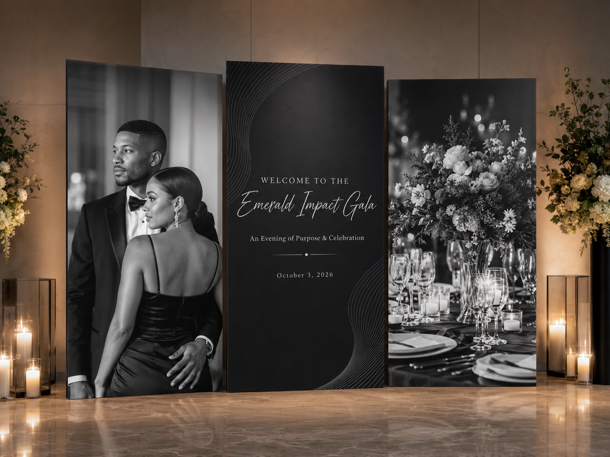 Custom Welcome Board | 3 Board Option