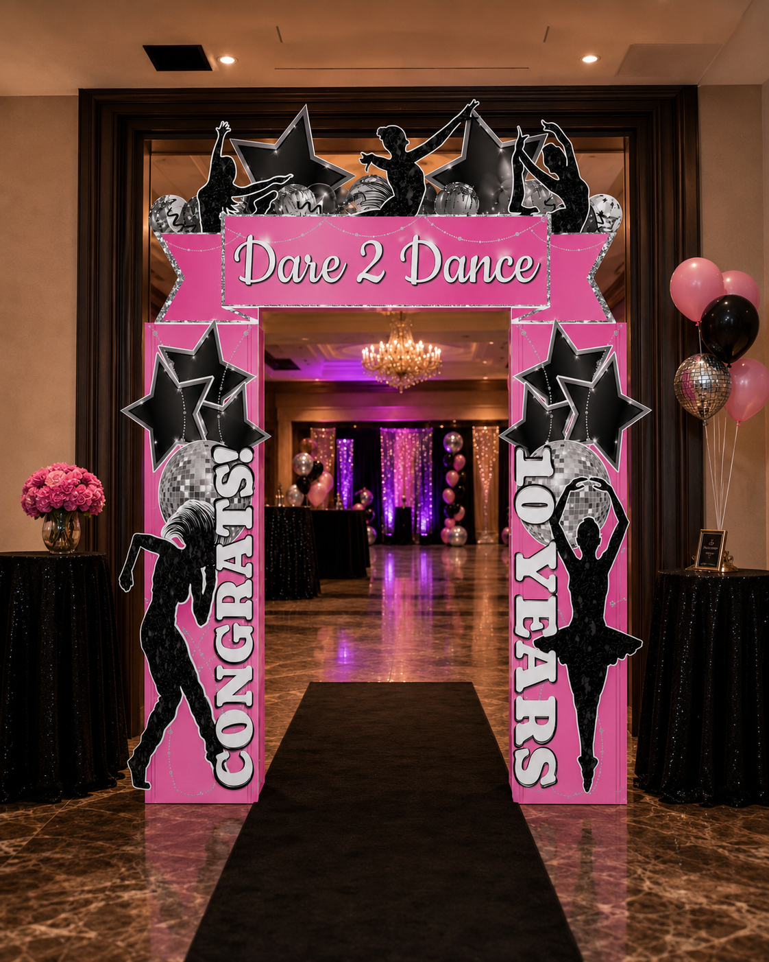 Custom Themed Arch Entryway