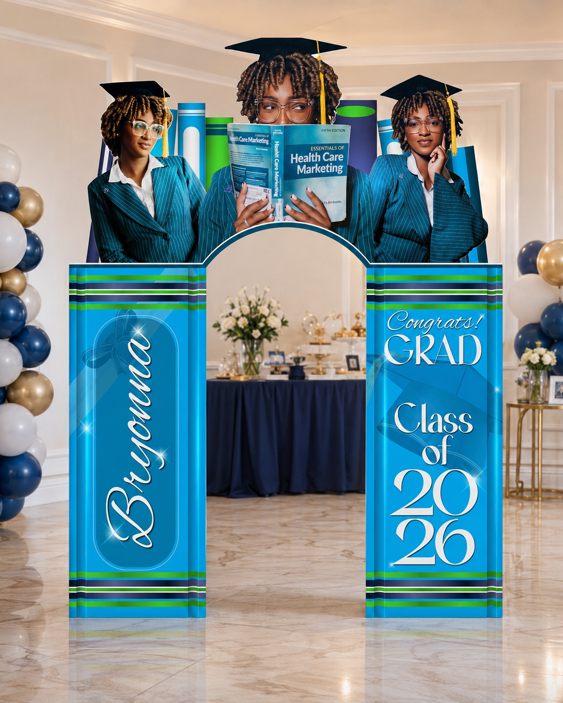 Custom Themed Arch Entryway
