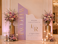 Custom Modern Welcome Sign
