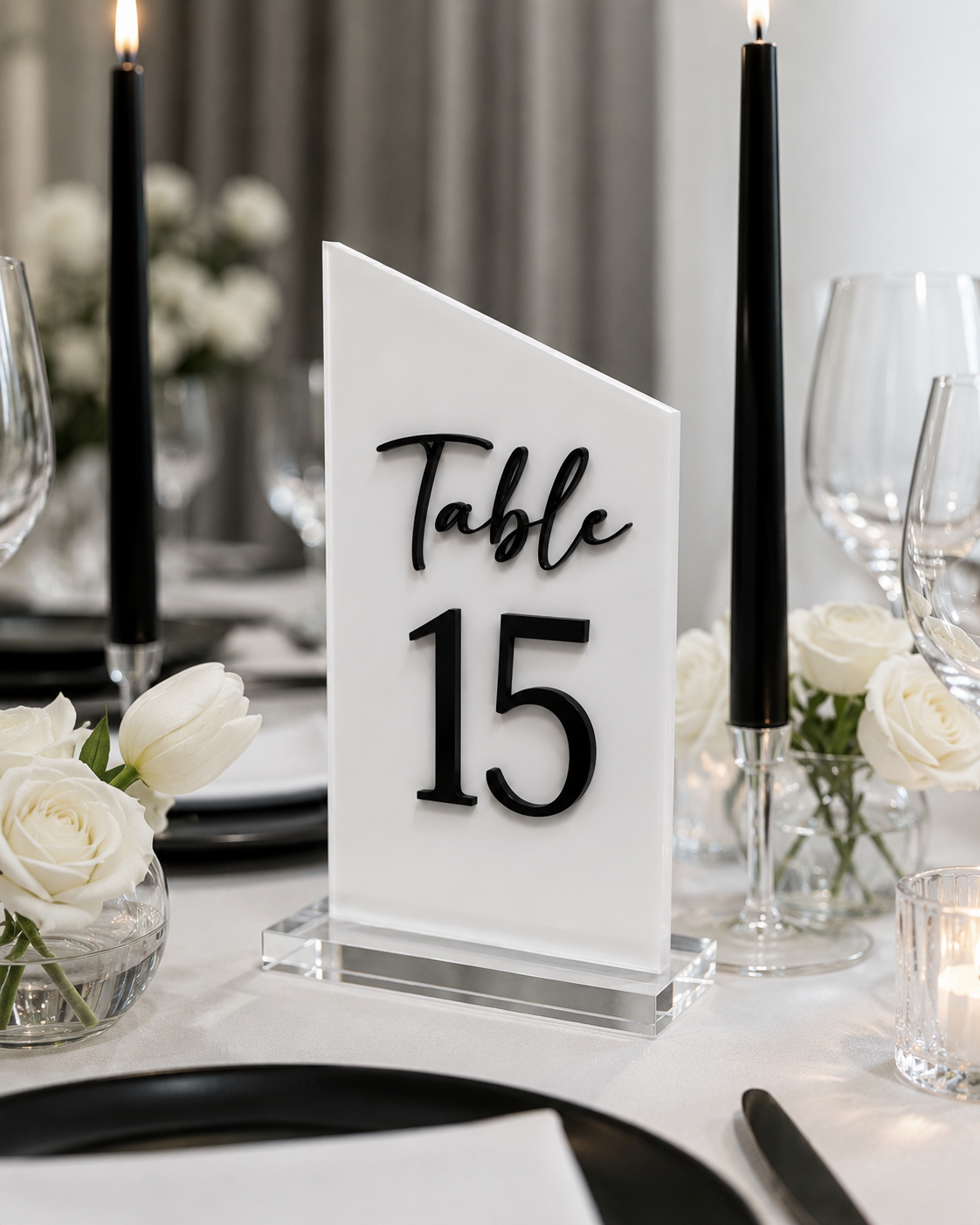 The Elise | Acrylic Table Numbers