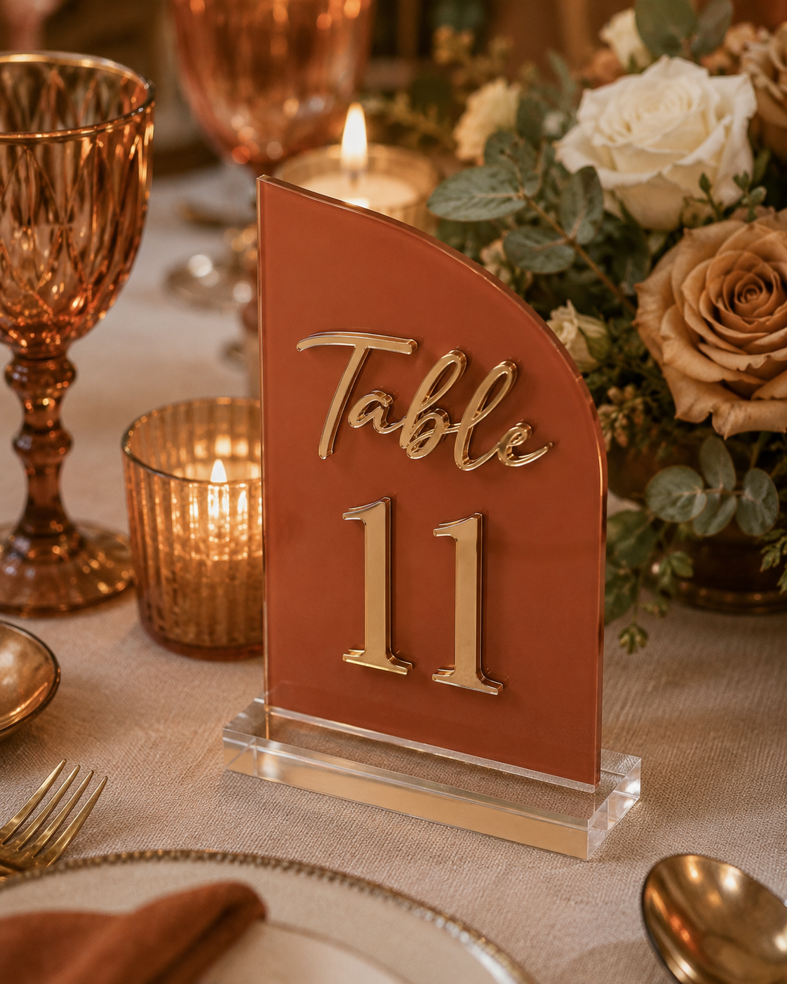 The Elise | Acrylic Table Numbers