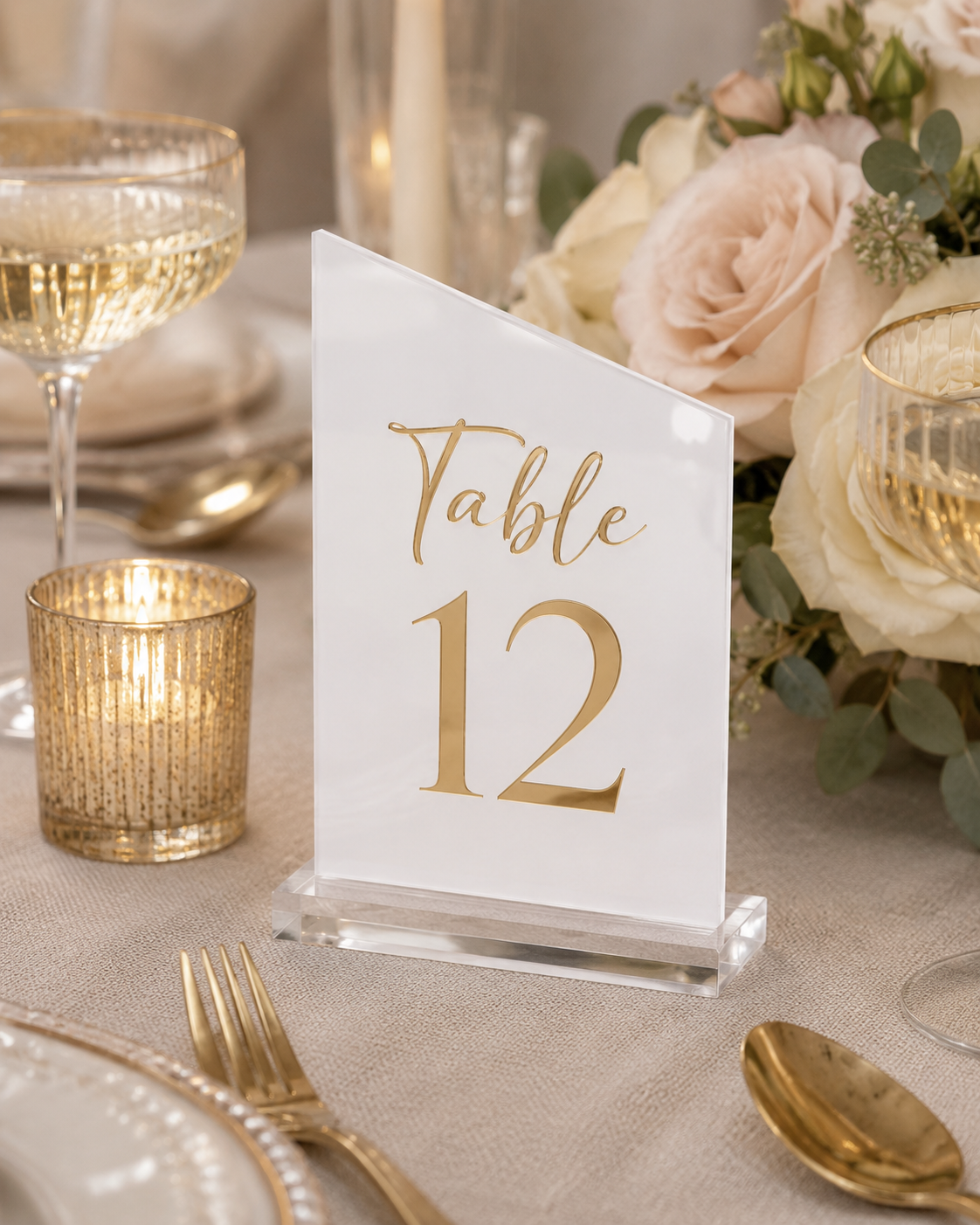 The Elise | Acrylic Table Numbers