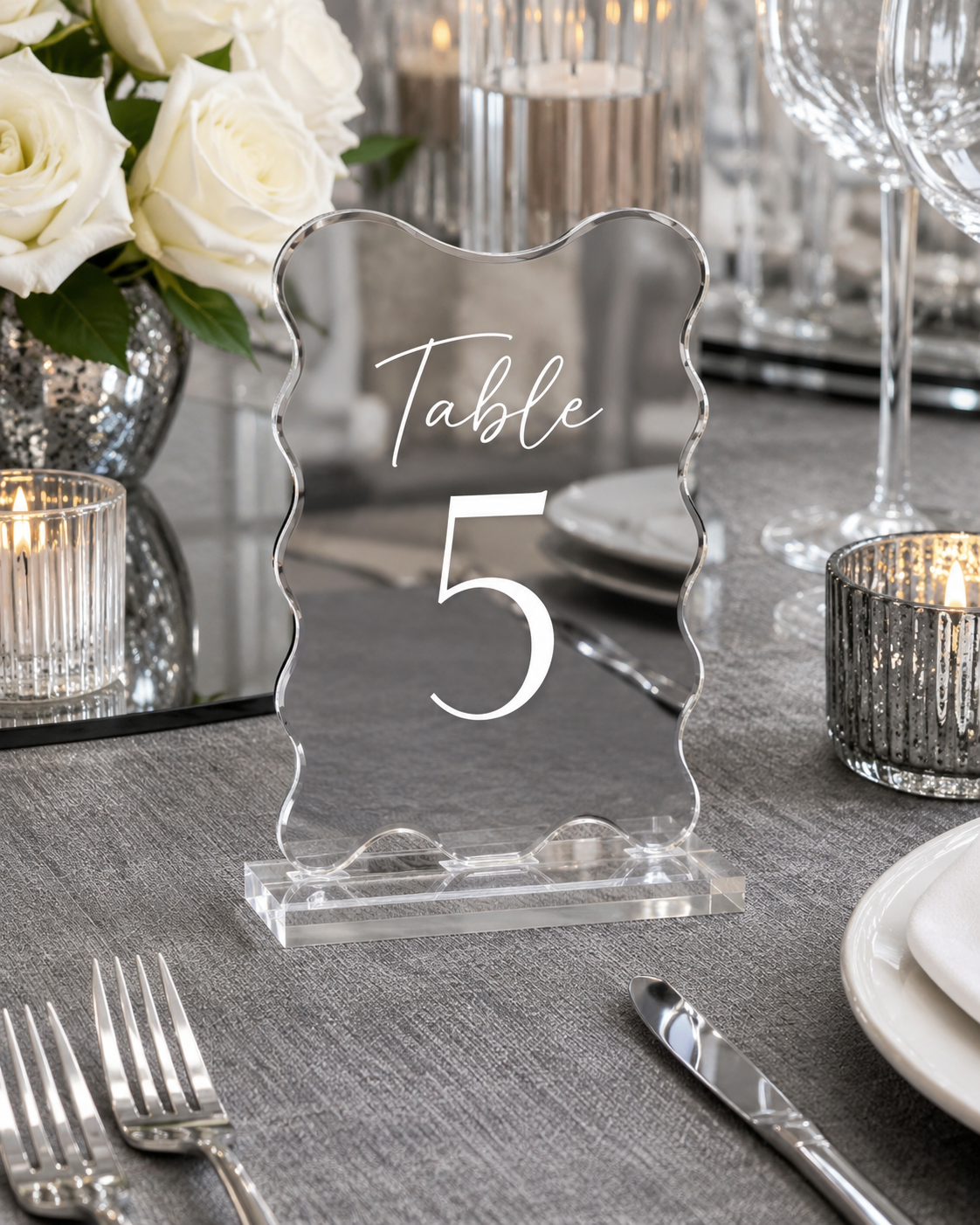 The Elise | Acrylic Table Numbers