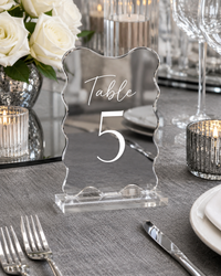 The Elise | Acrylic Table Numbers