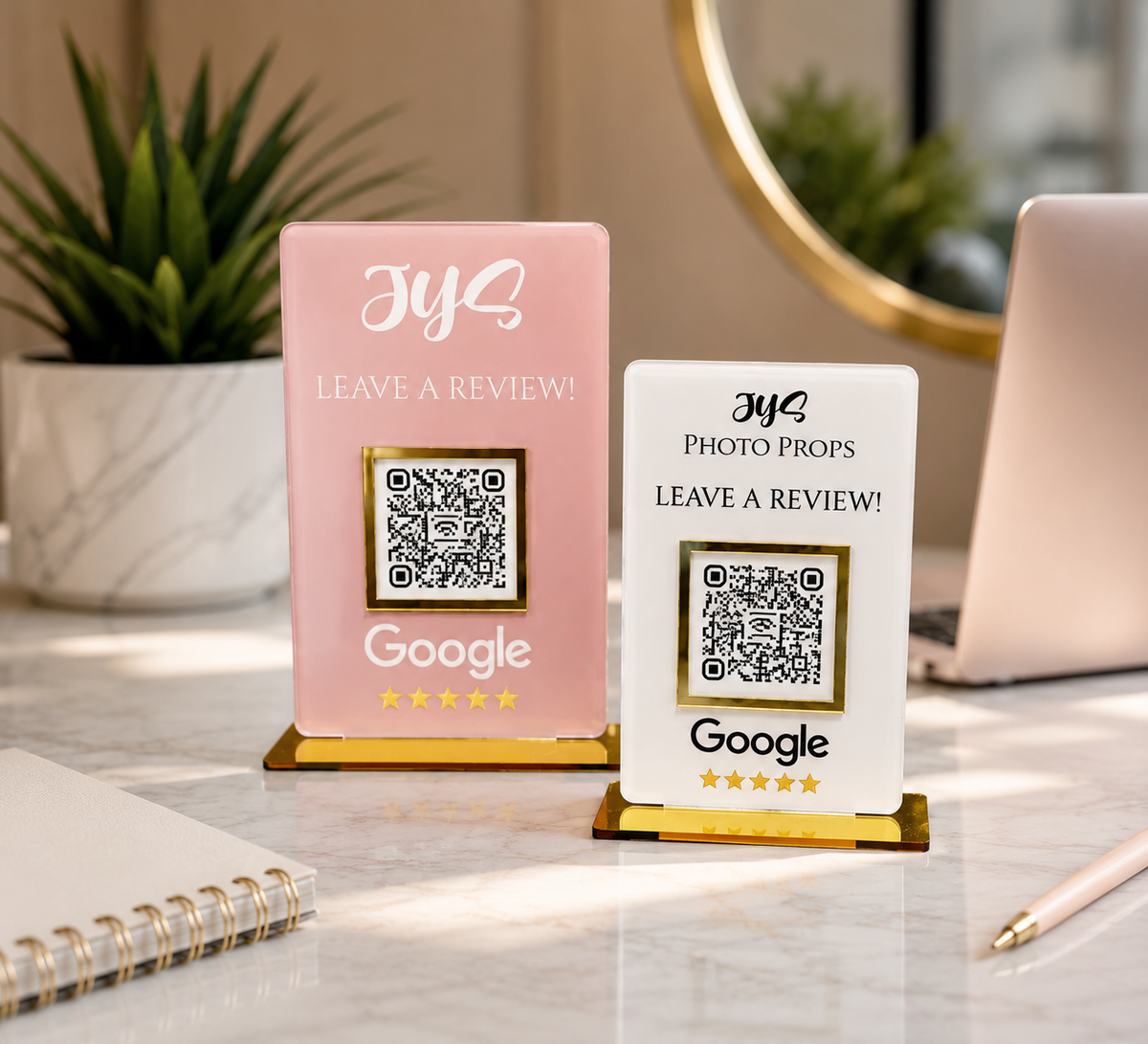 Leave a Review: QR Code Sign