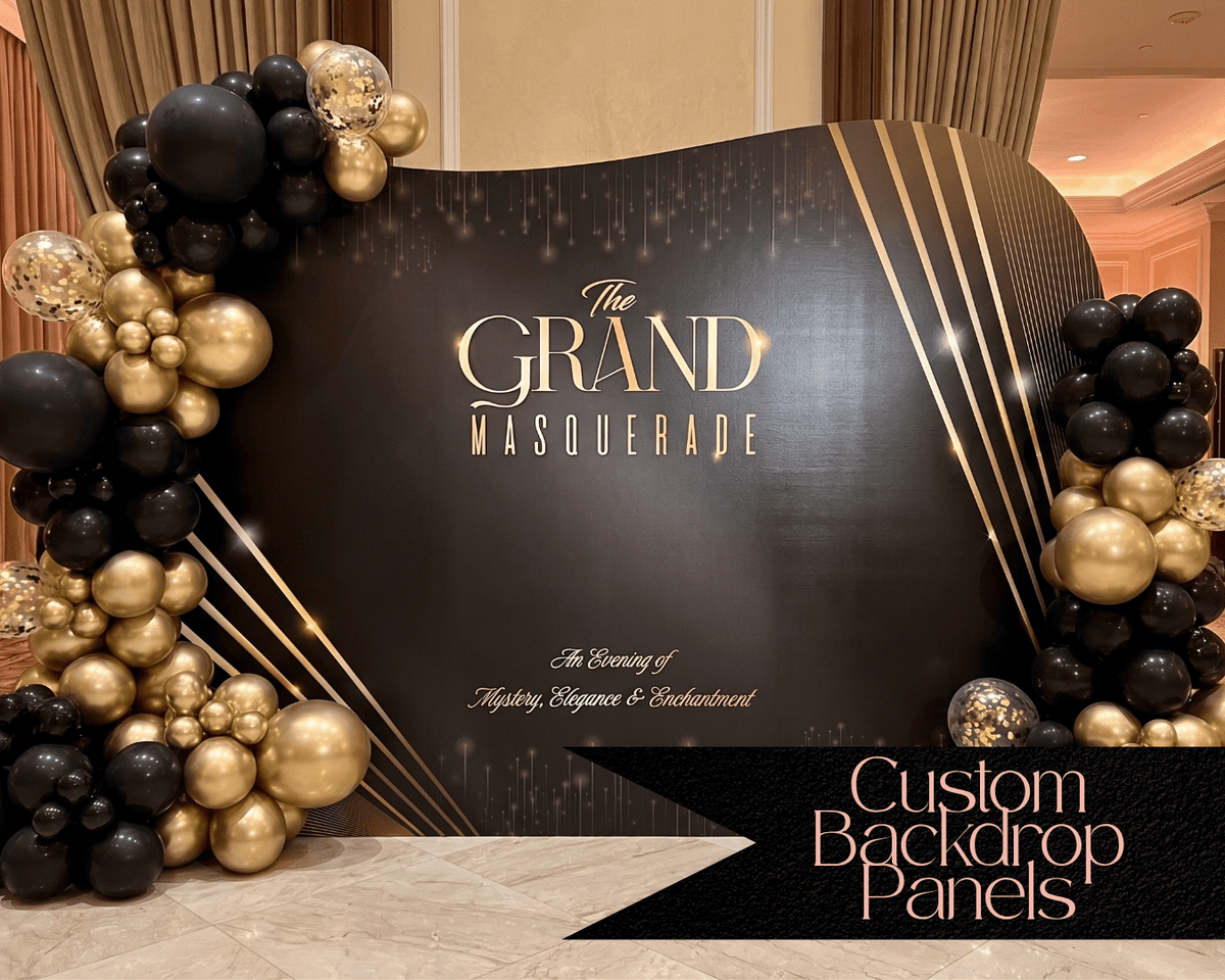 Custom Backdrop Panels | Design Service - JYS Custom Backdrops & Acrylic Signs