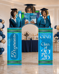 Custom Themed Arch Entryway - JYS Custom Backdrops & Acrylic Signs