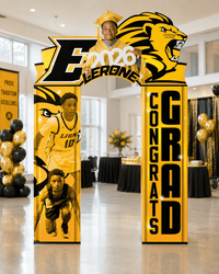 Custom Themed Arch Entryway - JYS Custom Backdrops & Acrylic Signs