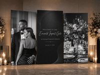 Custom Welcome Board | 3 Board Option - JYS Custom Backdrops & Acrylic Signs