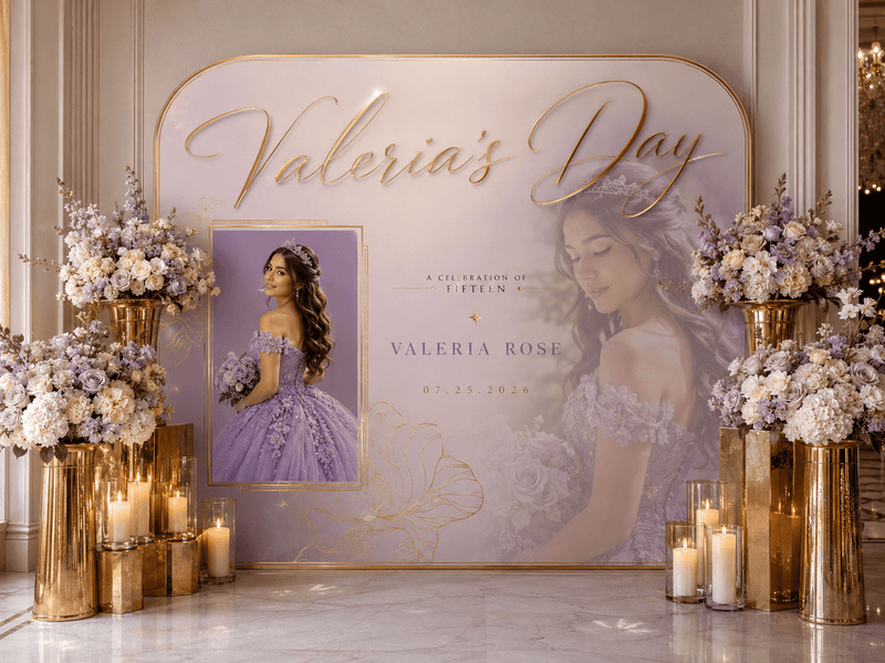 Custom Welcome Event Wall | Foamboard Sign - JYS Custom Backdrops & Acrylic Signs