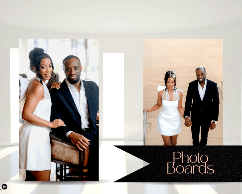 Photo Boards - JYS Custom Backdrops & Acrylic Signs