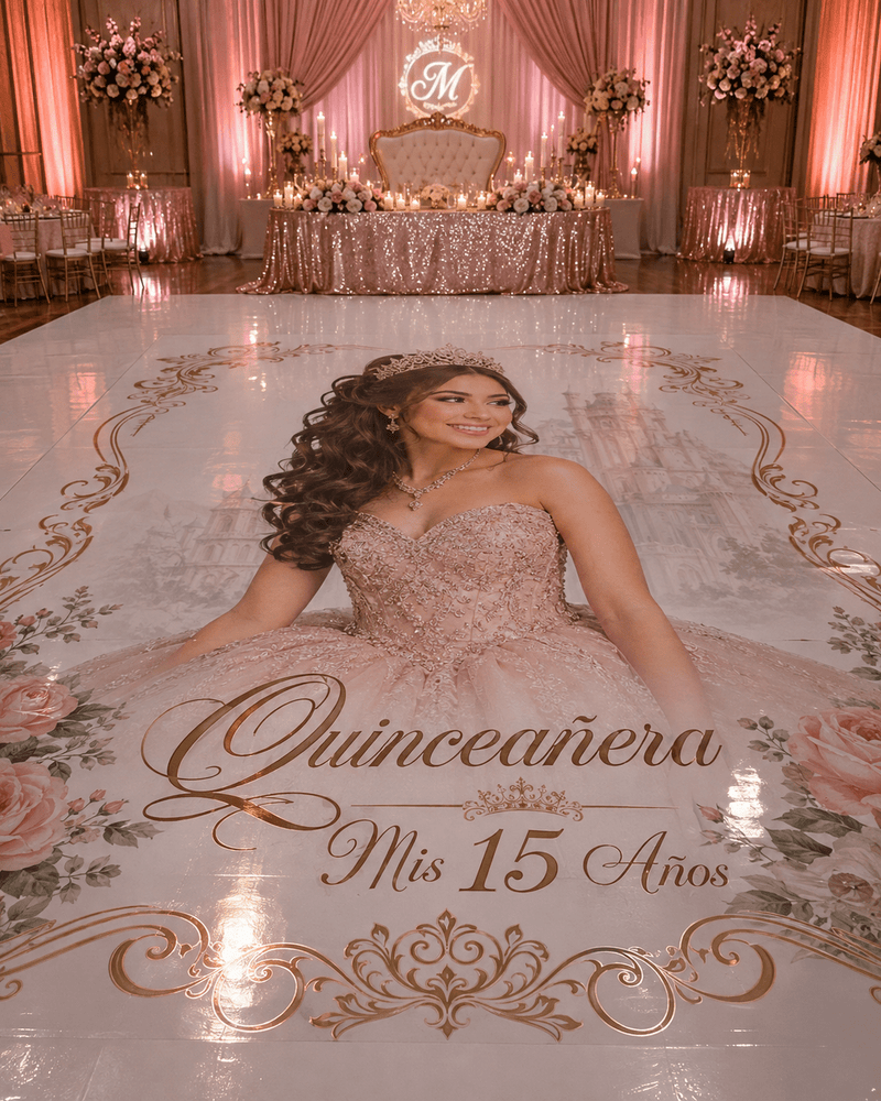 Removable Floor Sticker Decal - JYS Custom Backdrops & Acrylic Signs