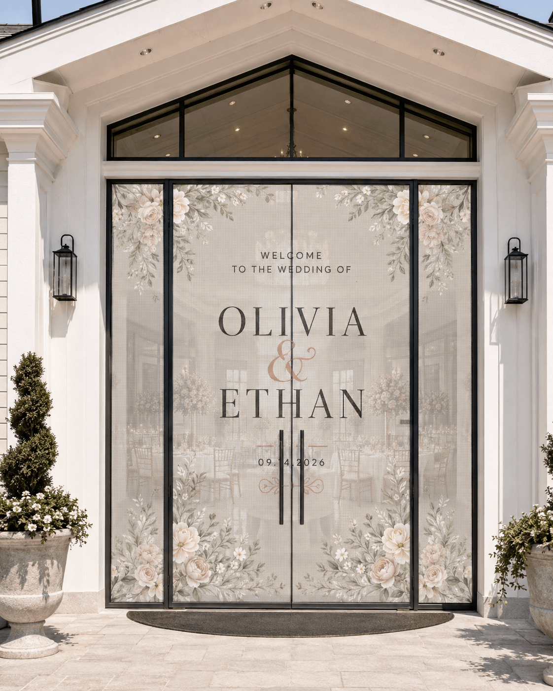 Removable Window Perforation - JYS Custom Backdrops & Acrylic Signs